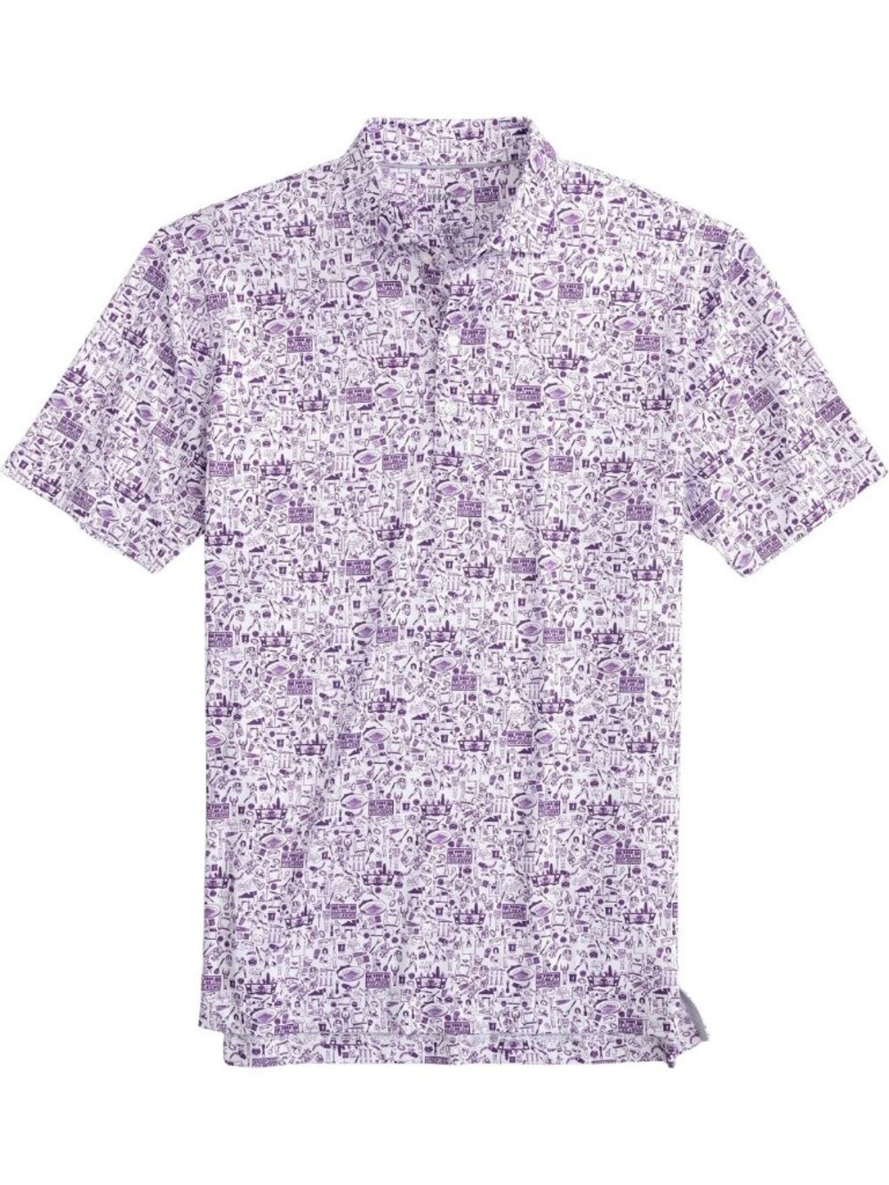 johnnie-O Tailgater 2.0 Polo | Men's Printed Performance Jersey Polo